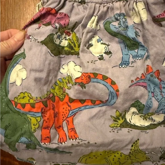 Mini Boden Girls Dinosaur Family Pull On Skirt - Picture 4 of 6
